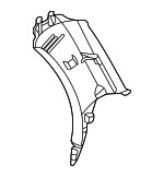 31479239 - : Upper Trim for Volvo: V60, V60 Cross Country Image