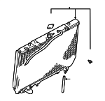 MR968286 - Cooling System: Radiator for Mitsubishi Image