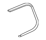 63216900459 - : Tail Lamp Assembly Gasket for BMW: 323i, 325i, 325xi Image