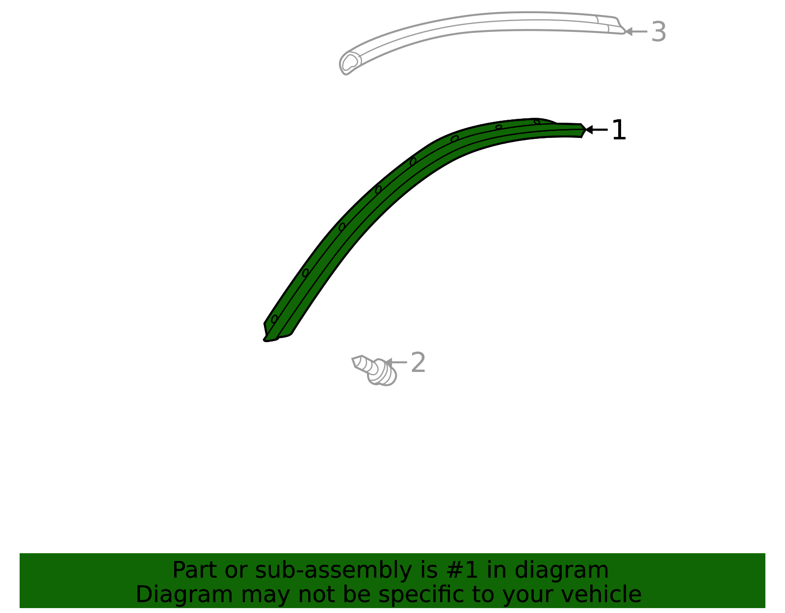 2000-2005 Toyota Celica - Drip Rail 75552-20500 | Sparks Parts