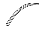 7555120500 - Body: Drip Rail for Toyota: Celica Image