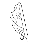 6A109129A - Engine: Inner Timing Cover for Volkswagen: Beetle, Golf, Jetta Image