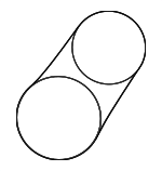 9091602729 - : 2017-2019 Toyota Highlander - Serpentine Belt for Toyota: Highlander Image