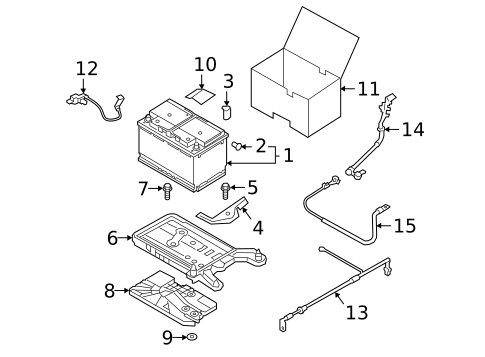 Battery for 2025 Audi Q3 #0
