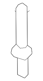 51118222901 - Body: Air Duct Retainer for BMW: 1 Series M, 128i, 135i, 323Ci, 325Ci, 328Ci, 330Ci, 428i, 428i xDrive, 430i, 430i xDrive, 435i, 435i xDrive, 440i, 440i xDrive, M4 Image