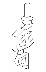 9A782063701 - Body: Drain Valve for Porsche: Panamera Image