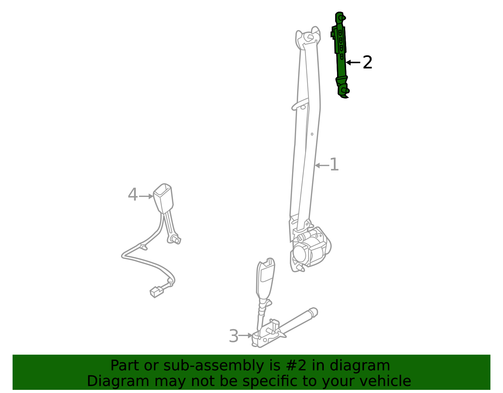 2014-2016 Kia Cadenza Height Adjuster 88890-3R000 | OEM Parts Online
