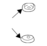 ANR3720 - : 1995-2002 Land Rover Range Rover - Shock Washer for Land Rover: Range Rover Image