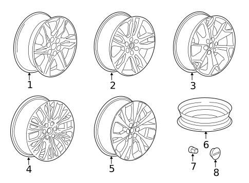 Wheels for 2024 Chevrolet Blazer #0