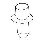 668202DV0A - Body: Cowl Grille Retainer for Nissan: Kicks, Kicks Play, Micra, NV200, Sentra, Versa, Versa Note Image