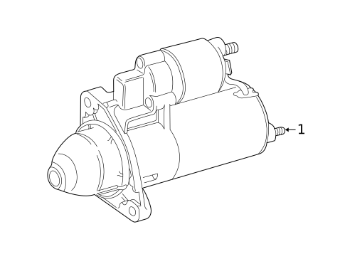 Starter & Related Components for 2005 Saab 9-2X #0