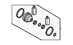 497R4NI000 - Suspension: Outer Boot for Hyundai Image