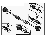 49801NI000 - Suspension: Axle Assembly for Hyundai Image