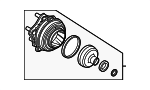 497L1NI000 - Suspension: Outer Joint for Hyundai Image