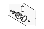 497R5NI000 - Suspension: Inner Boot for Hyundai Image