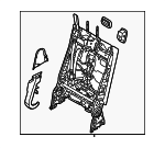 89A41R6010NNB - Body: Seat Back Frame for Hyundai Image