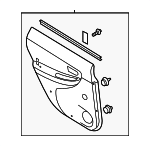 94242FE280OE - : Door Trim Panel for Subaru: Impreza Image