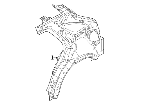 Inner Components for 2025 Genesis GV70 #0