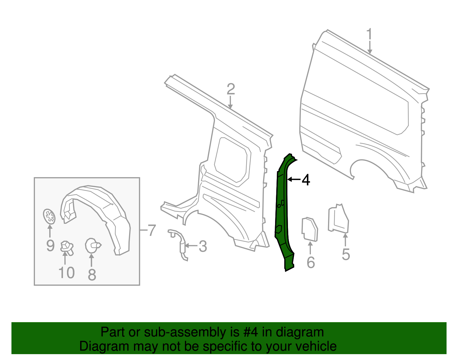 For 2014-2023 Ford Transit Connect Tail Light Brake Lamp - Foto 8