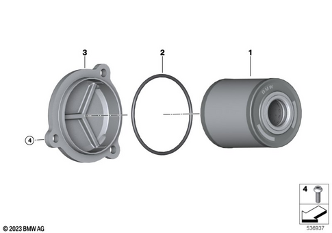 Oil Filter and Lines for 2026 BMW-Motorrad R 1300 R #0