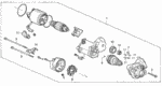 31202PM3J01 - Engine: BOLT, THROUGH (DENSO) for Honda Image
