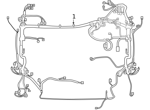 Wiring Harness for 2007 Toyota RAV4 #0