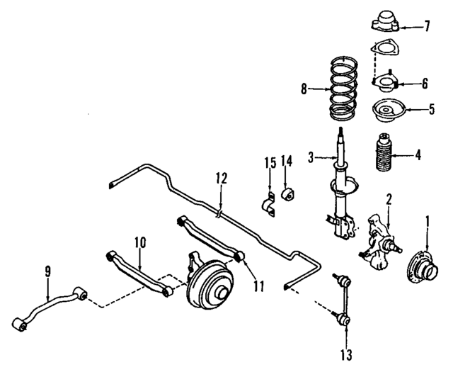 4304153J05 - Suspension: Knuckle for Infiniti Image