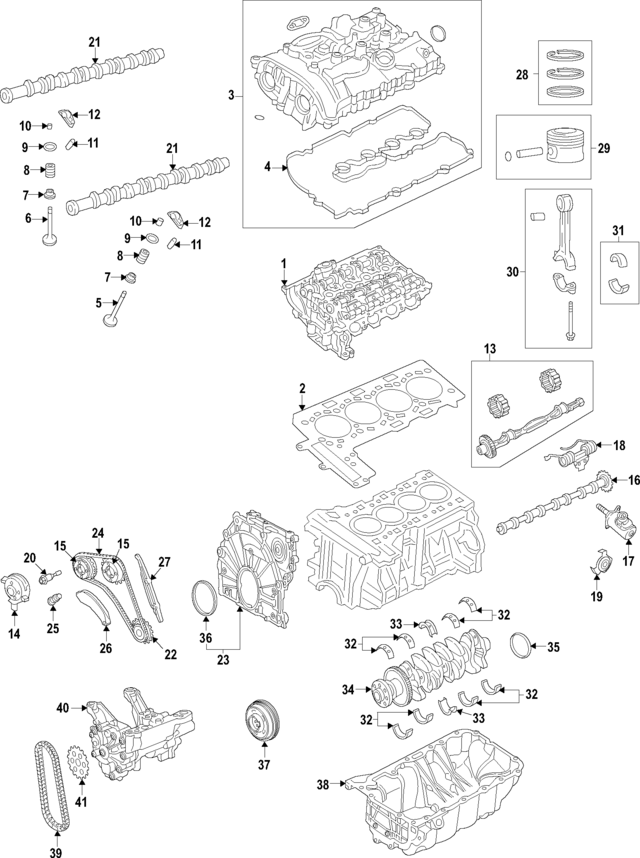 11121019165 - Engine: Cylinder Head for BMW Image