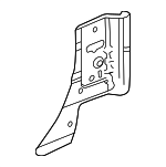 84751402 - Body: Body C-Pillar Reinforcement for Chevrolet: Silverado 1500, Silverado 2500 HD, Silverado 3500 HD | GMC: Sierra 1500, Sierra 2500 HD, Sierra 3500 HD Image