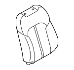 KSR78813X - Body: Seat Back Pad for Mazda: CX-90 Image