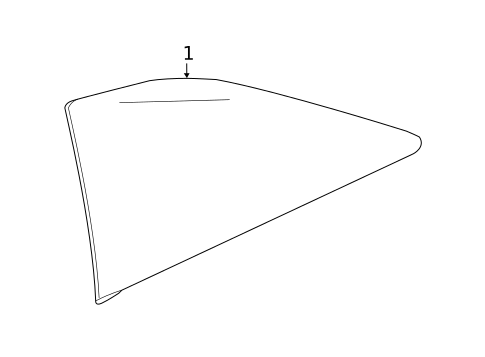 Glass & Hardware for 2015 Cadillac ATS #0