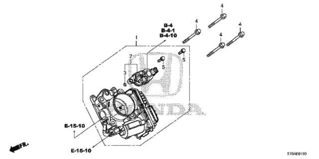 Throttle Body for 2019 Honda HR-V #0