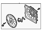 25380C6600 - Cooling System: Fan Assembly for Kia: Sorento Image