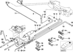 16121184118 - Fuel Supply: Fuel Supply Line Front for BMW Image
