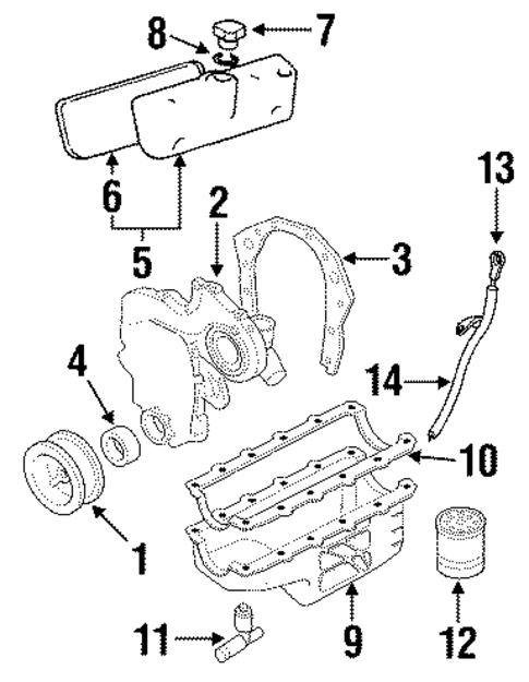 Filters for 1998 Pontiac Grand Prix #1
