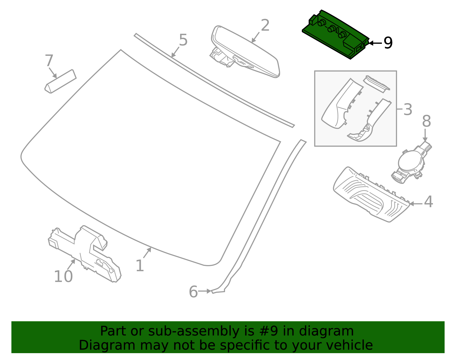 Lane Assist Cmra (66-51-5-A07-E30)
