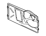 1HM121207 - Cooling System: Fan Shroud for Volkswagen: Cabrio, Golf, Jetta Image