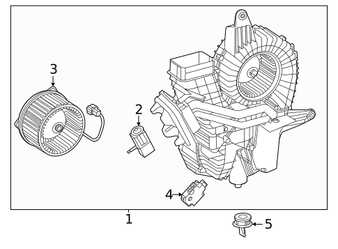 Rear Evaporator for 2022 Mercedes-Benz GLS 63 AMG&reg; #0