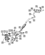 6503839 - Exhaust: Hex Head Bolt And Coned Washer for Mopar Image