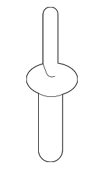 BN8F50355 - Body: Bracket Rivet for Mazda Image
