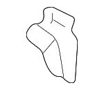 8H0867289 - Body: Kick Panel Retainer for Audi: A4, A4 Quattro, RS4, S4 Image