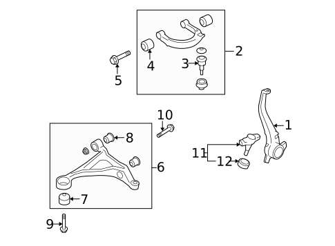 Suspension Components for 2007 Hyundai Azera #0