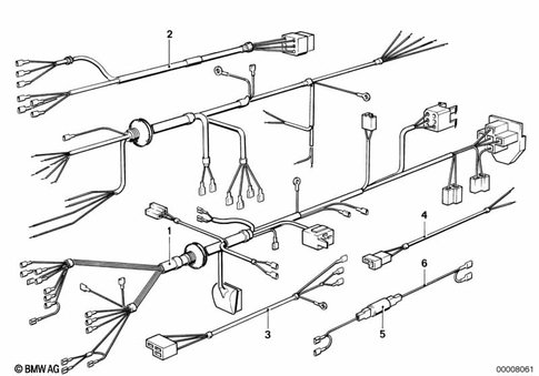 Cable Harness for 1985 BMW-Motorrad R 100 RS #1