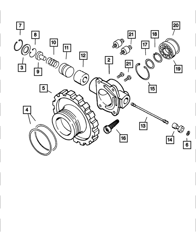 1942109 - Automatic Transmission 3 Speed: Governor Seal for Mopar Image
