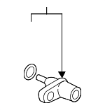 37880RWCA01 - Emission System: Air Temp Sensor for Honda Image