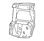 7D0805071A - Body: Mount Panel for Volkswagen: EuroVan Image