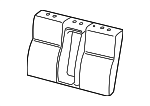 82127T3RA01 - Body: Seat Back Pad for Acura Image