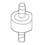 4D0614177F - Engine: Air Cleaner Assembly Insulator for Audi: A8, A8 Quattro, R8, RS5, S8 Image