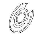 SMD500080 - : Splash Shield for Land Rover: Range Rover Image