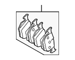 SFP500210 - : Brake Pads Rear for Land-Rover Image